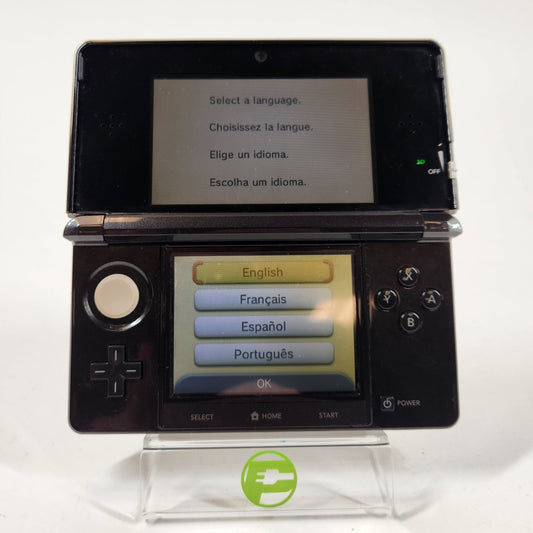 Nintendo 3DS Handheld Game Console Only CTR-001 Black/Grey