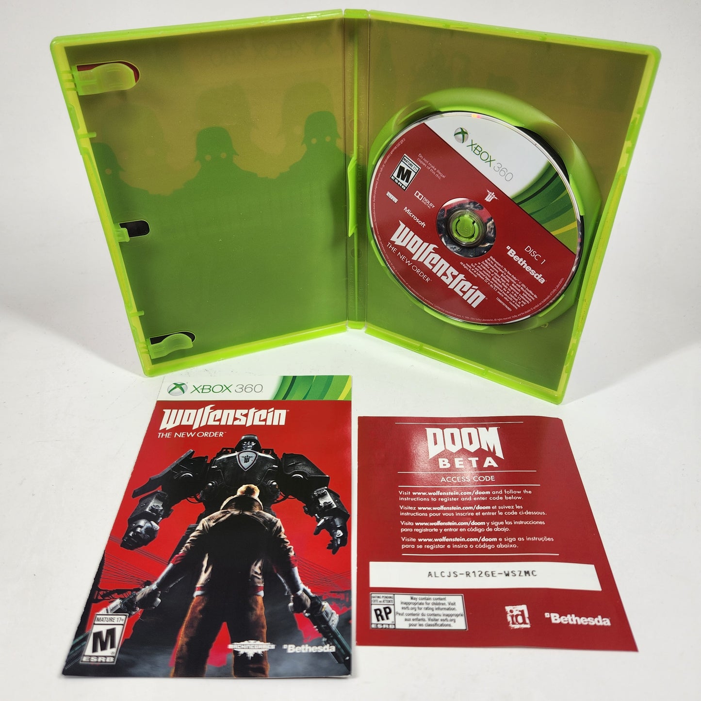 Wolfenstein: The New Order (Xbox 360, 2014)