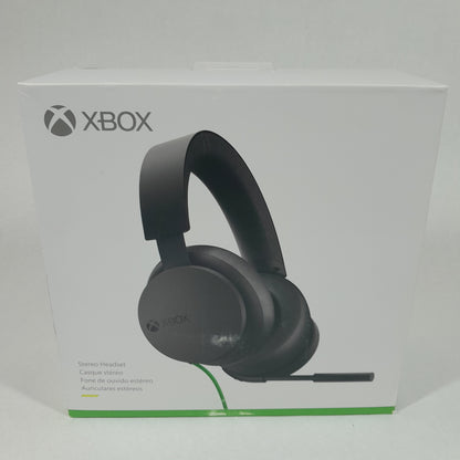 New Microsoft Xbox Stereo Headset Stereo Headset Black 1984