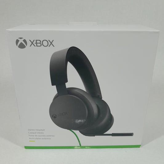 New Microsoft Xbox Stereo Headset Stereo Headset Black 1984