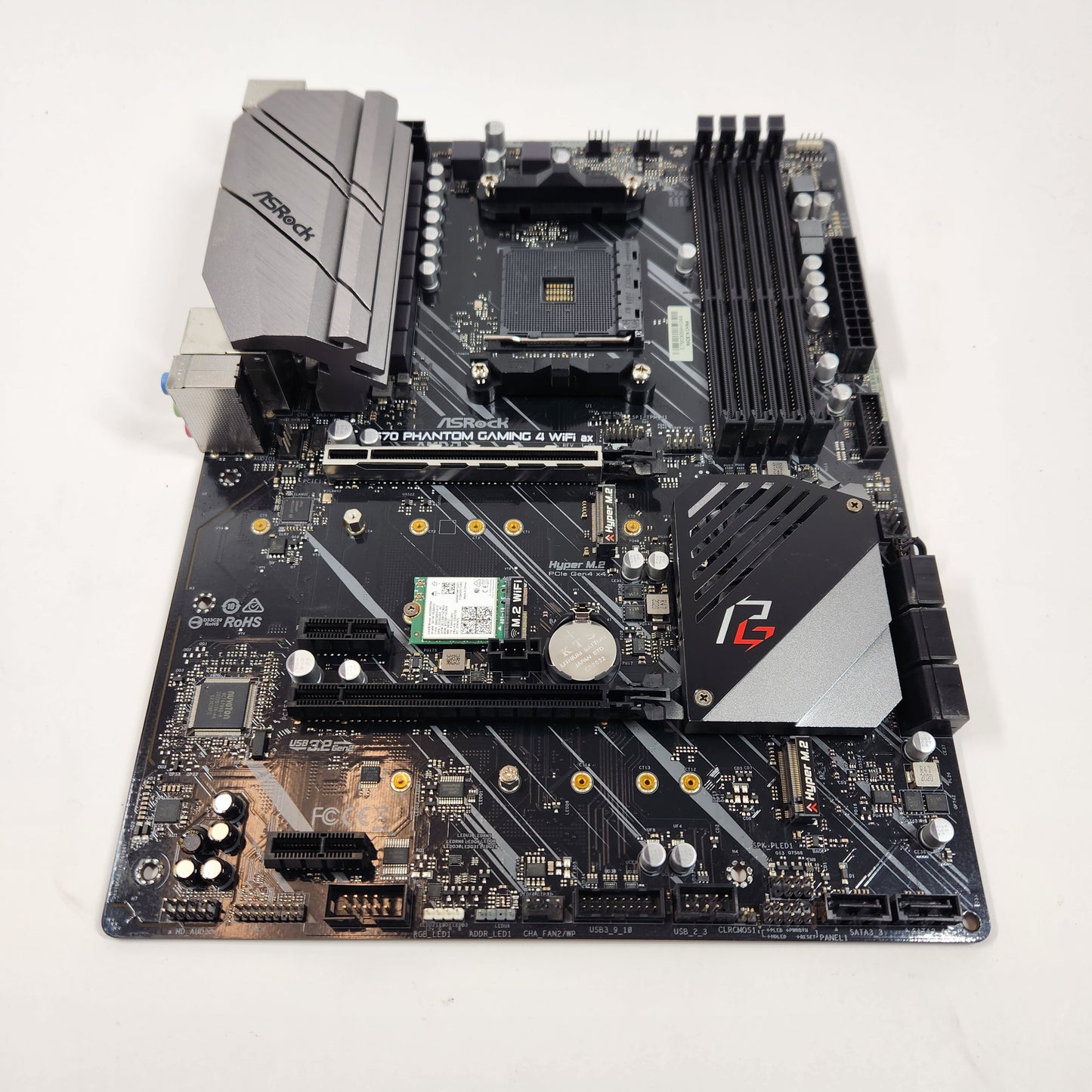 AsRock X570 PHANTOM GAMING 4 WiFi ax AM4 ATX AMD DDR4 Motherboard