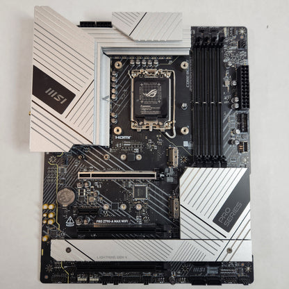 MSi Z790-A MAX WIFI LGA 1700 ATX Motherboard