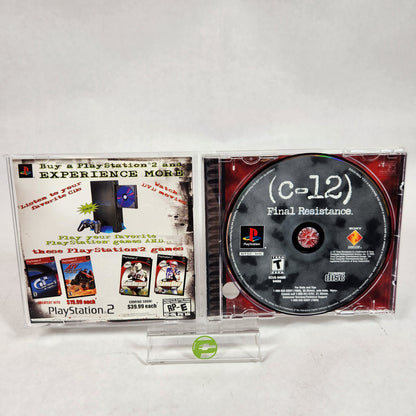 C-12 Final Resistance (Sony PlayStation 1 PS1, 2002)