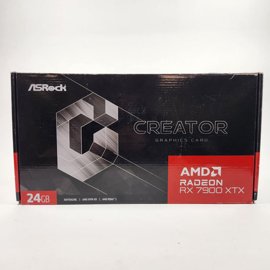 AsRock Radeon RX 7900 XTX 24GB GDDR6 Graphics Card RX7900XTX CT 24G