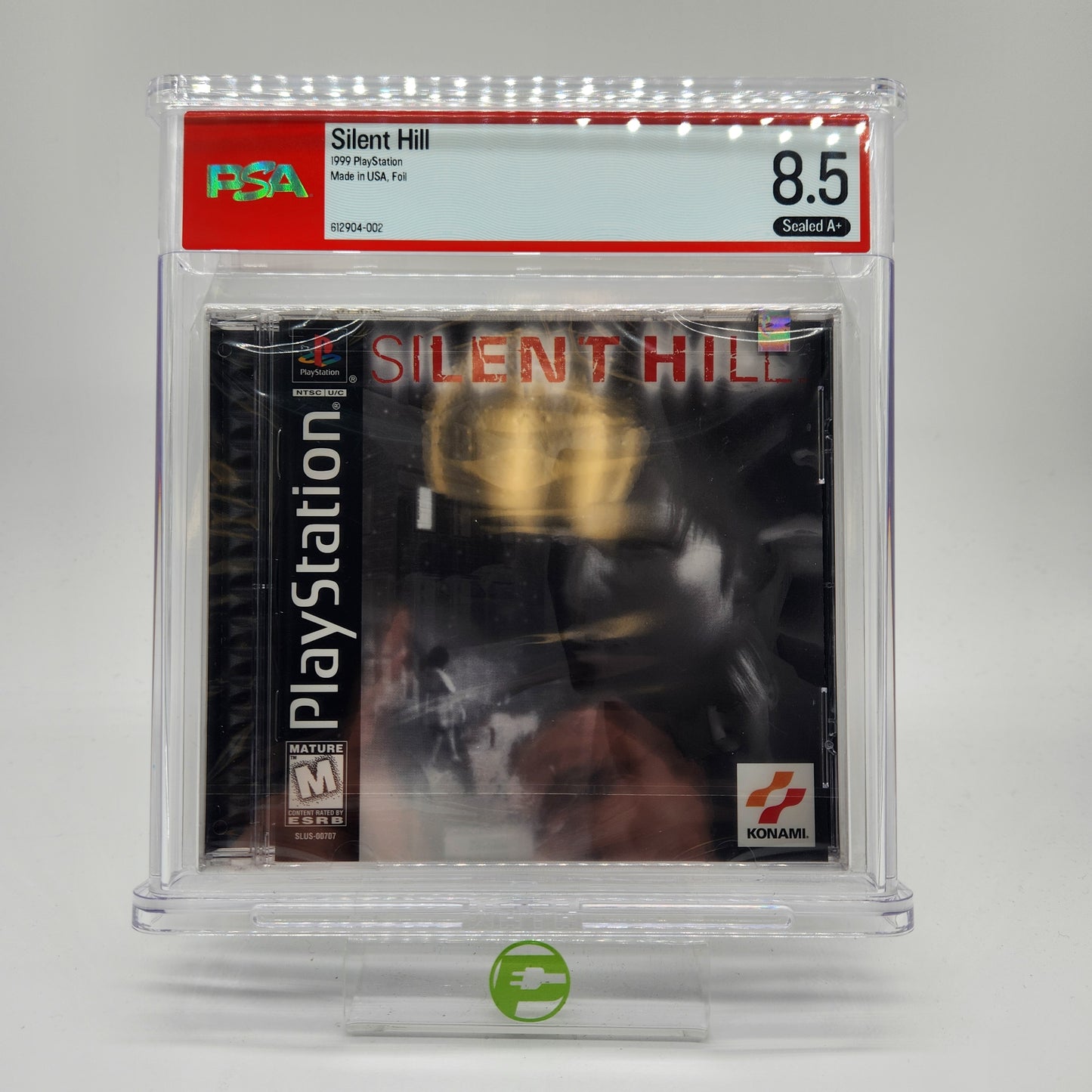 New Silent Hill Graded PSA 8.5 Sealed A+ Foil (Sony PlayStation 1 PS1, 1999)