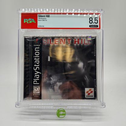 New Silent Hill Graded PSA 8.5 Sealed A+ Foil (Sony PlayStation 1 PS1, 1999)