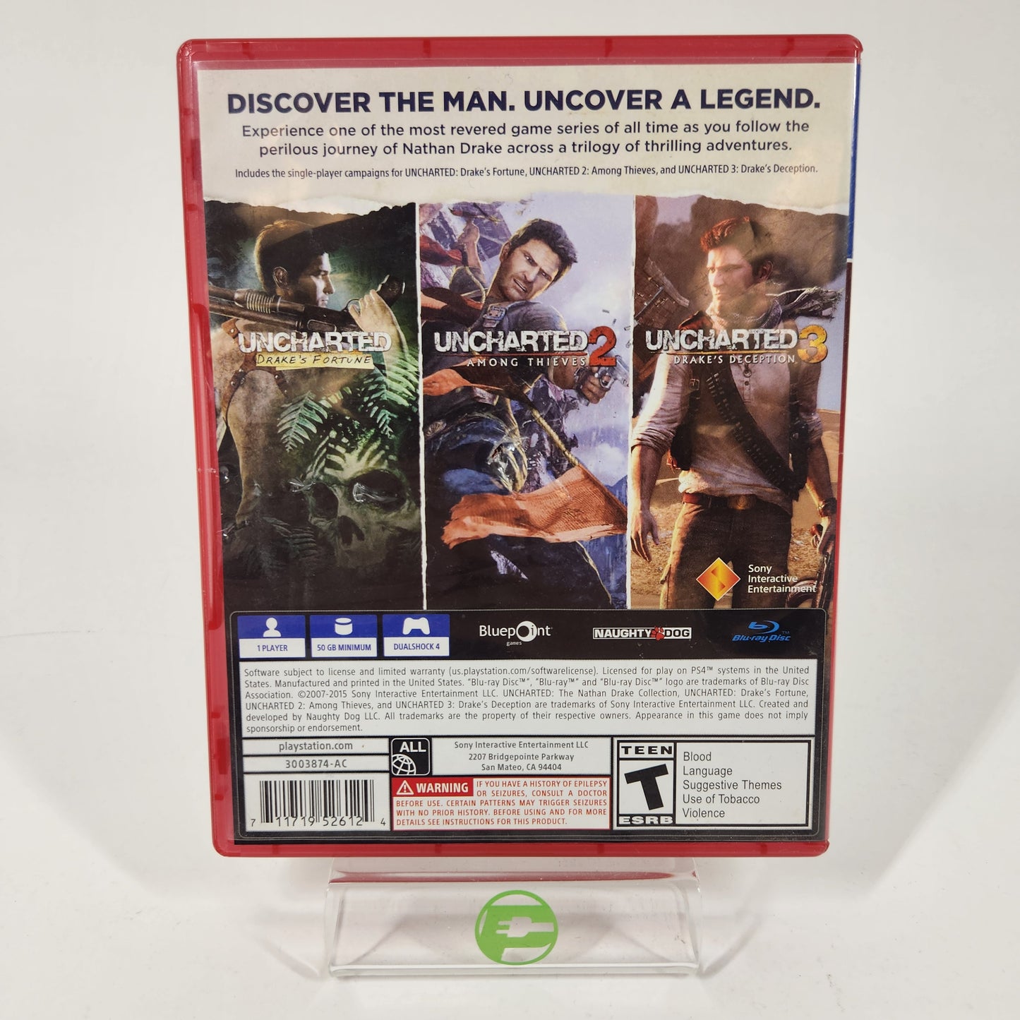 Uncharted The Nathan Drake Collection (Playstation 4, 2015)