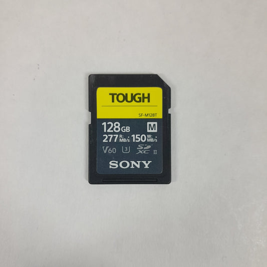 Sony SD Card TOUGH-M series SDXC UHS-II Black SF-M128T