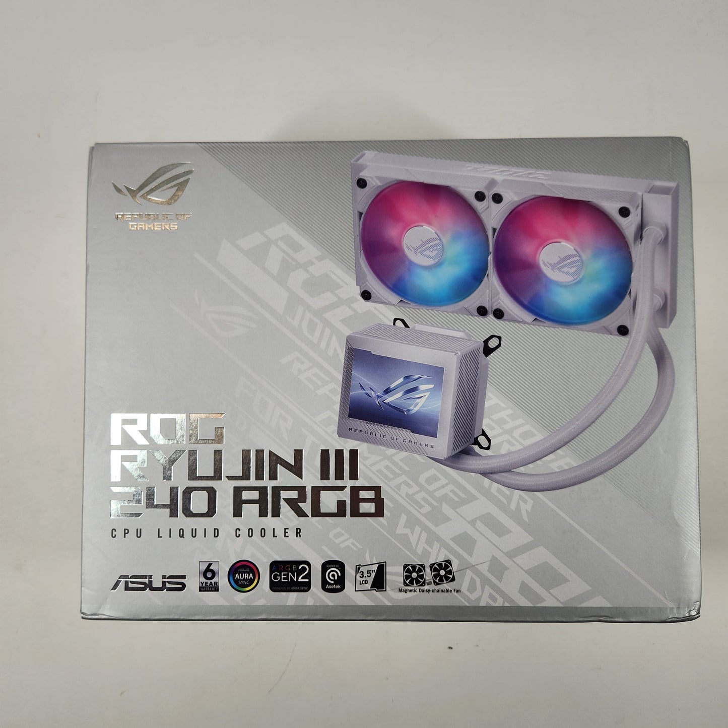 ASUS ROG Ryujin III 240 ARGB White 90RC00K2-M0AAY0 CPU Cooler