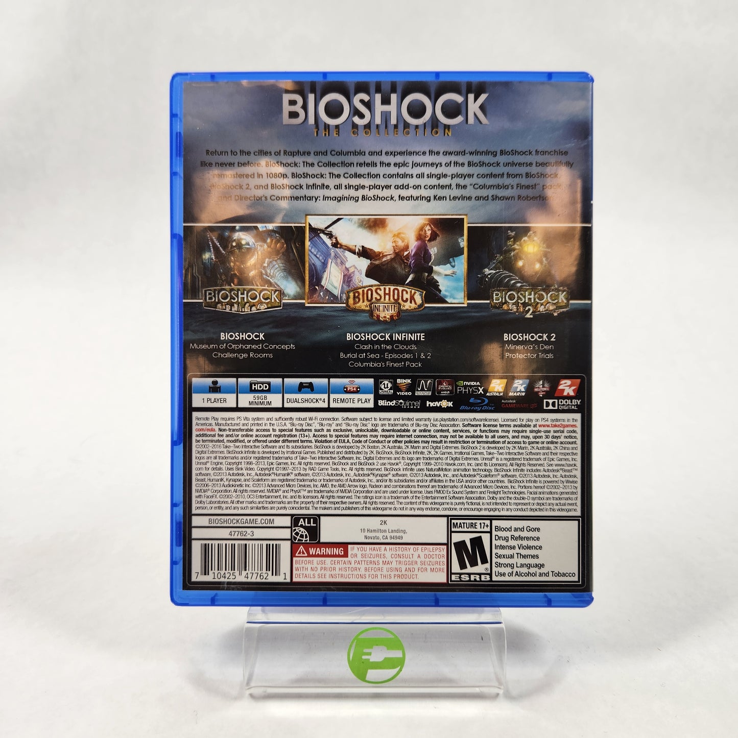 BioShock The Collection (Sony PlayStation 4 PS4, 2016)