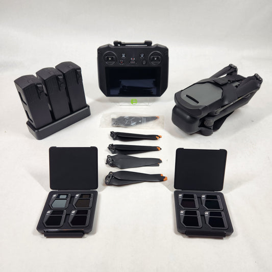Broken DJI Mavic 3 Cine Premium Combo Camera Drone READ