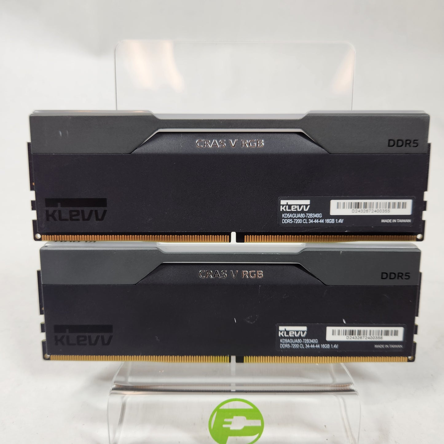 Klevv CRAS V RGB 32GB (2x16GB) RAM DDR5 7200MHZ KD5AGUA80-72B340G