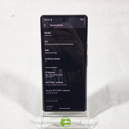 Unlocked Google Pixel 6 Pro 128GB Black PIXEL6PRO