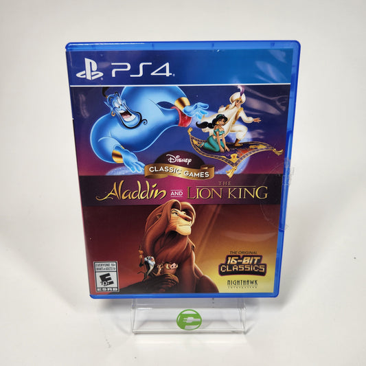 Disney Classic Games: Aladdin and The Lion King (Sony PlayStation 4 PS4, 2019)