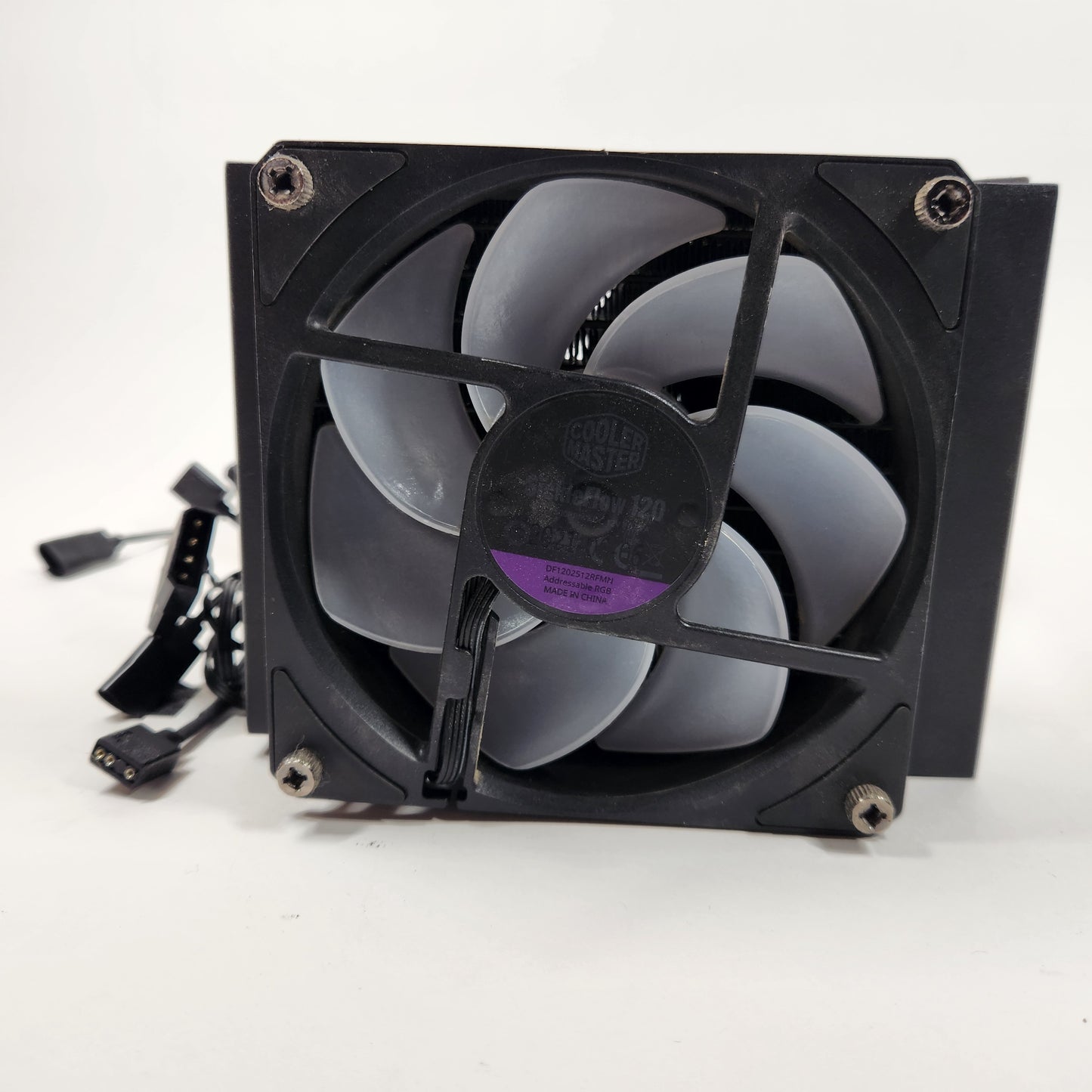 Cooler Master 120 LCD AIO Black CPU Cooler For PC