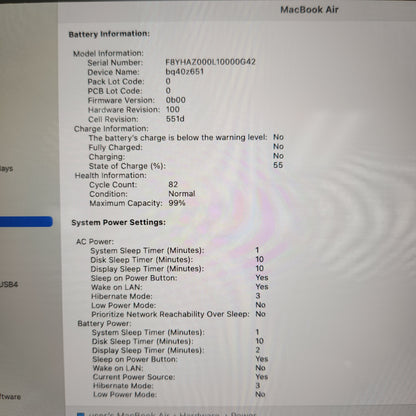 2025 Apple MacBook Air 13" M4 10C GPU 4.5GHz 24GB RAM 512GB SSD