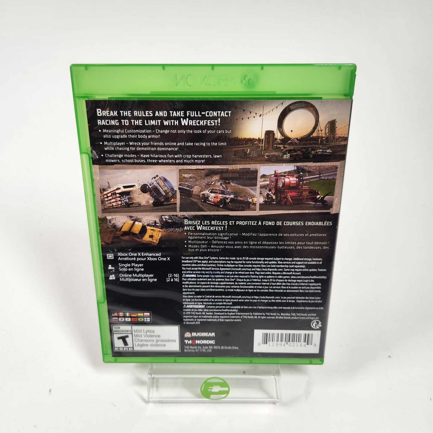 Wreckfest (Microsoft Xbox One, 2019)