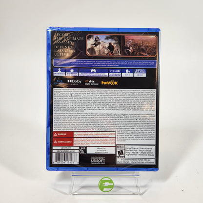 New Assassin's Creed Mirage [Launch Edition] (Sony PlayStation 4 PS4, 2023)