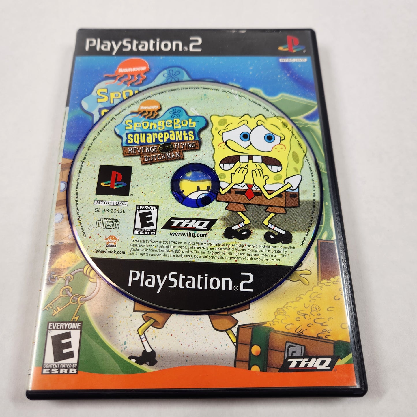 SpongeBob SquarePants Revenge of the Flying Dutchman (Sony PlayStation 2 PS2)