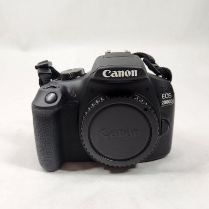 Canon EOS 2000D 24.1MP Digital SLR DSLR Camera