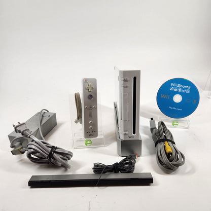 Nintendo Wii Console White Wii Sports Edition Bundle Gaming System RVL-001 