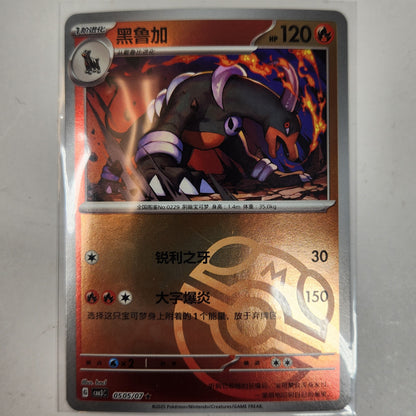 Houndoom EX Pokemon TCG Card Lot Bundle