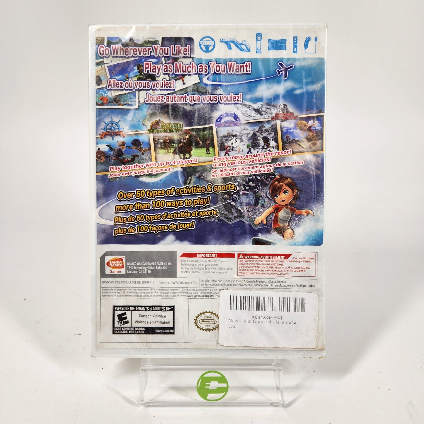 New Go Vacation (Nintendo Wii, 2011)