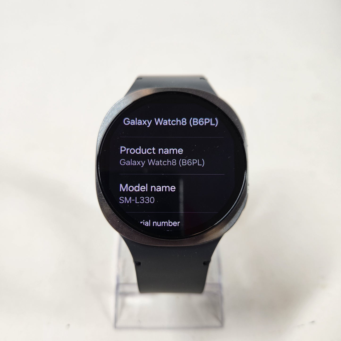 GPS Only Samsung Galaxy Watch8 Armor Aluminum SM-L330
