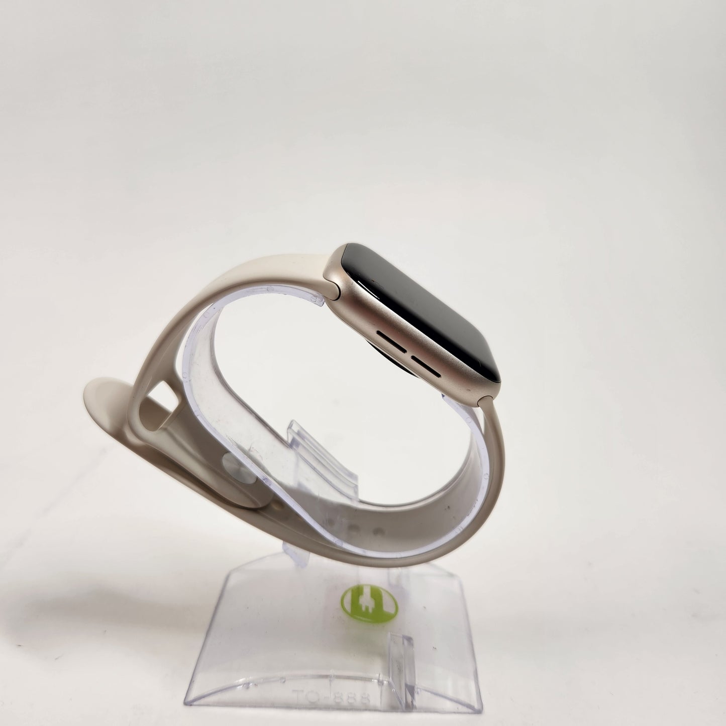 GPS Only Apple Watch SE 3 44MM Starlight Aluminum White Sport Band MEHJ4LW/A