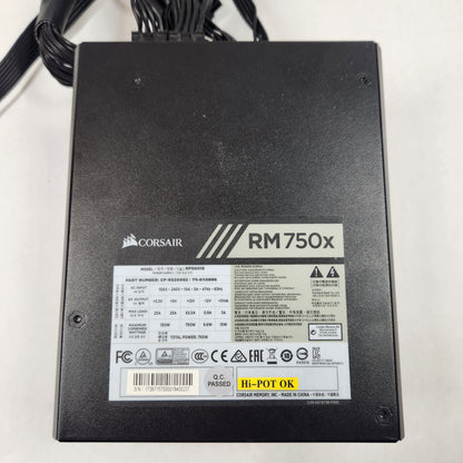 Corsair RM750x RPS0016 80 Plus Gold 750W Fully Modular Power Supply