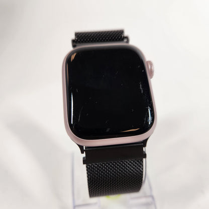 GPS Only Apple Watch Series 9 41MM Pink Aluminum Aftermarket Band MR933LL/A