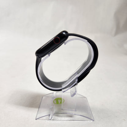 Unlocked Apple Watch SE 2nd Gen 44MM Black Aluminum Black Sport Band MXG23LL/A