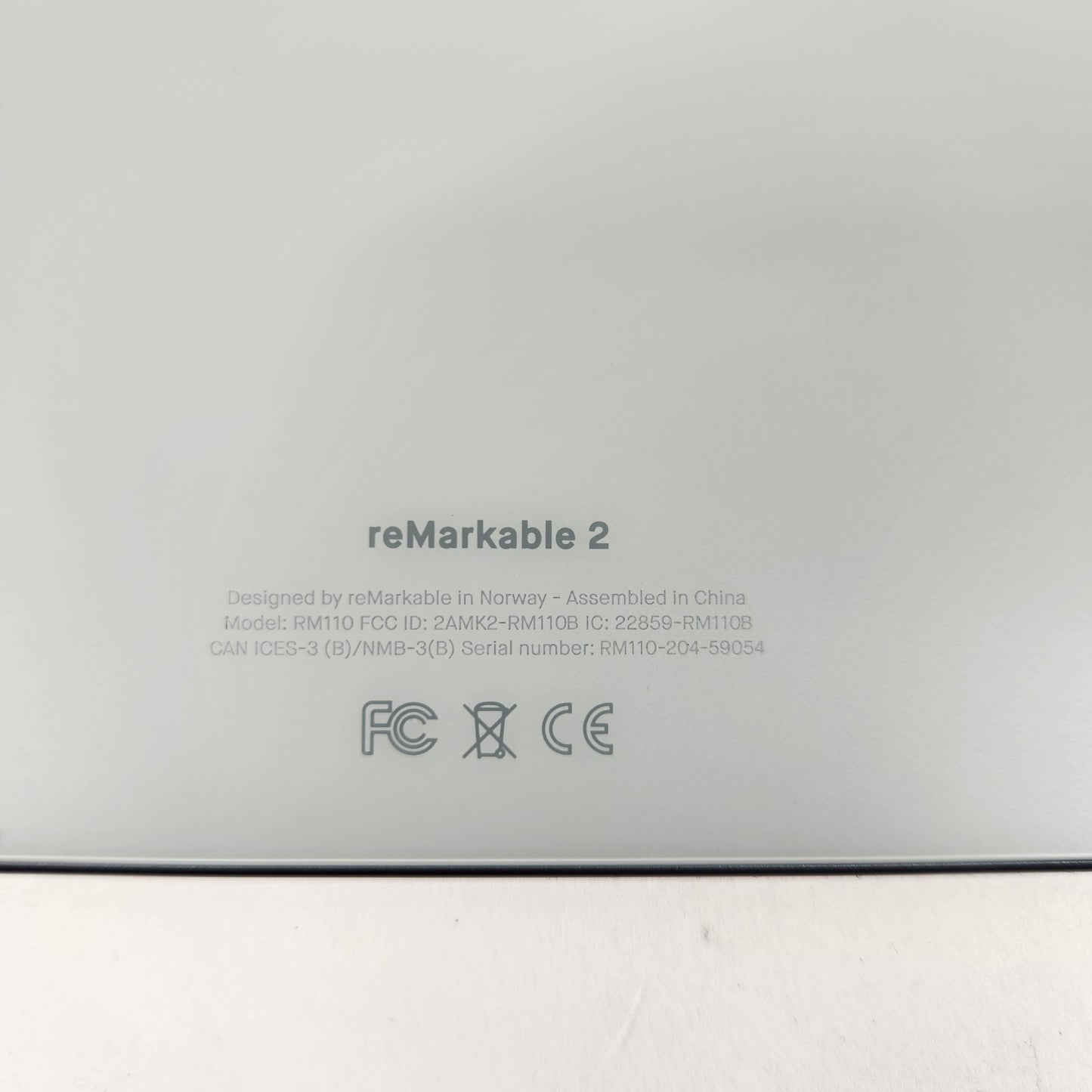 reMarkable 2 10.3" Paper Tablet RM110 Silver