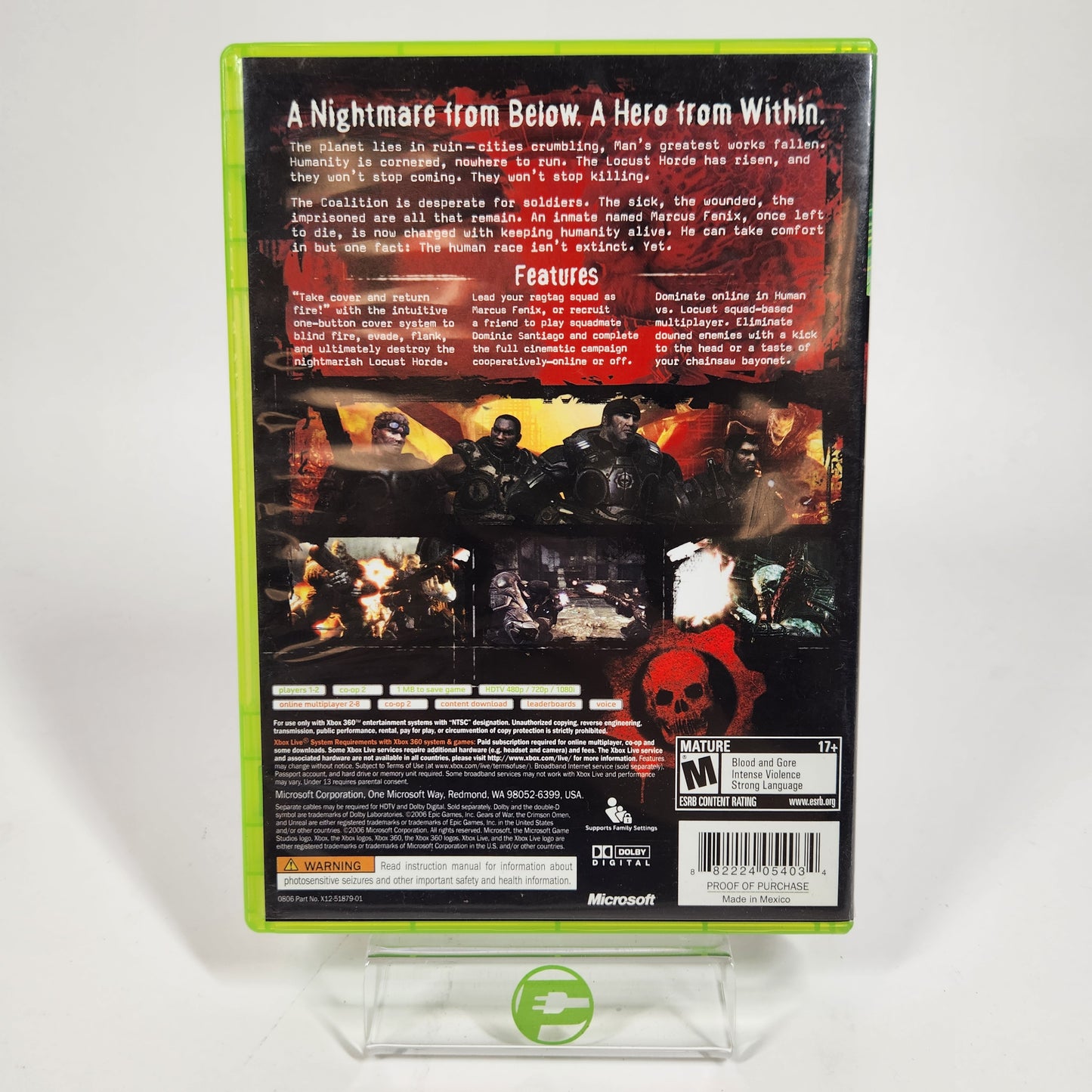 Gears of War (Microsoft Xbox 360, 2006)
