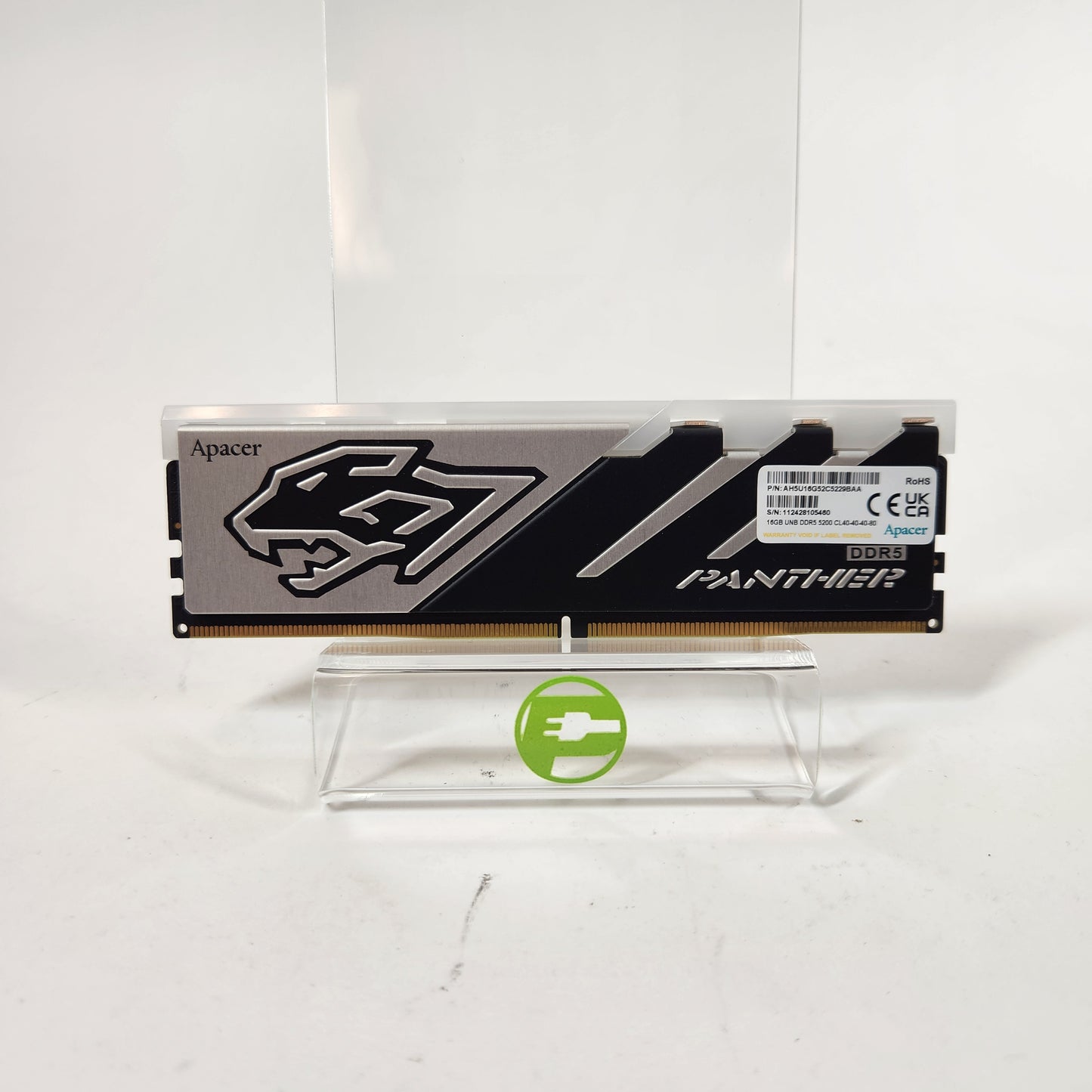 Apacer Panther 16GB (1x16GB) RAM DDR5 5200MHz AH5U16G52C5229BAA