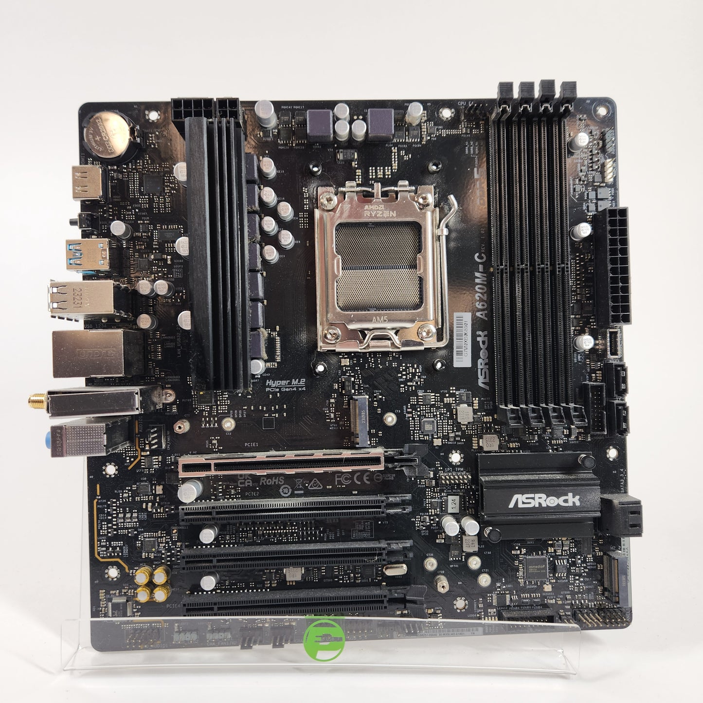 AsRock A620M-C AM5 microATX AMD DDR5 Motherboard
