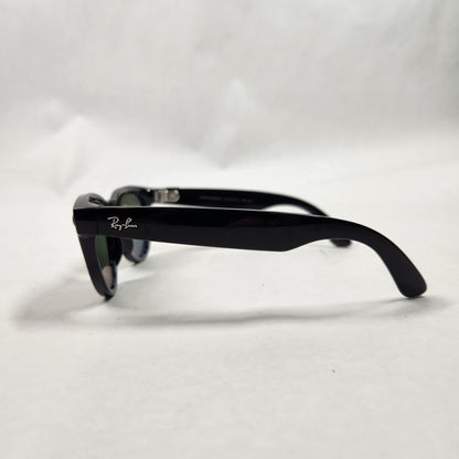 Ray-Ban Headliner Shiny Black Standard RW4009 AI Smart Glasses