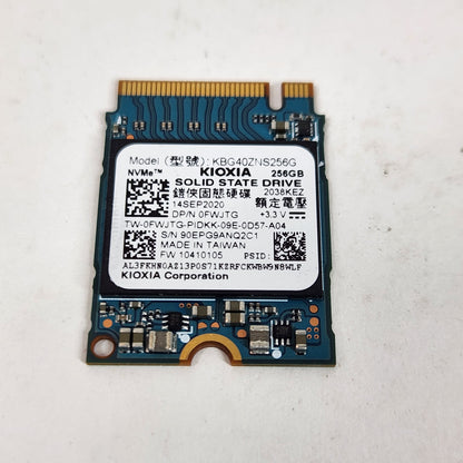 Kioxia 256GB Gen 3.0 x 4 2230mm M.2 NVMe Solid State Drive SSD KBG40ZNS256G