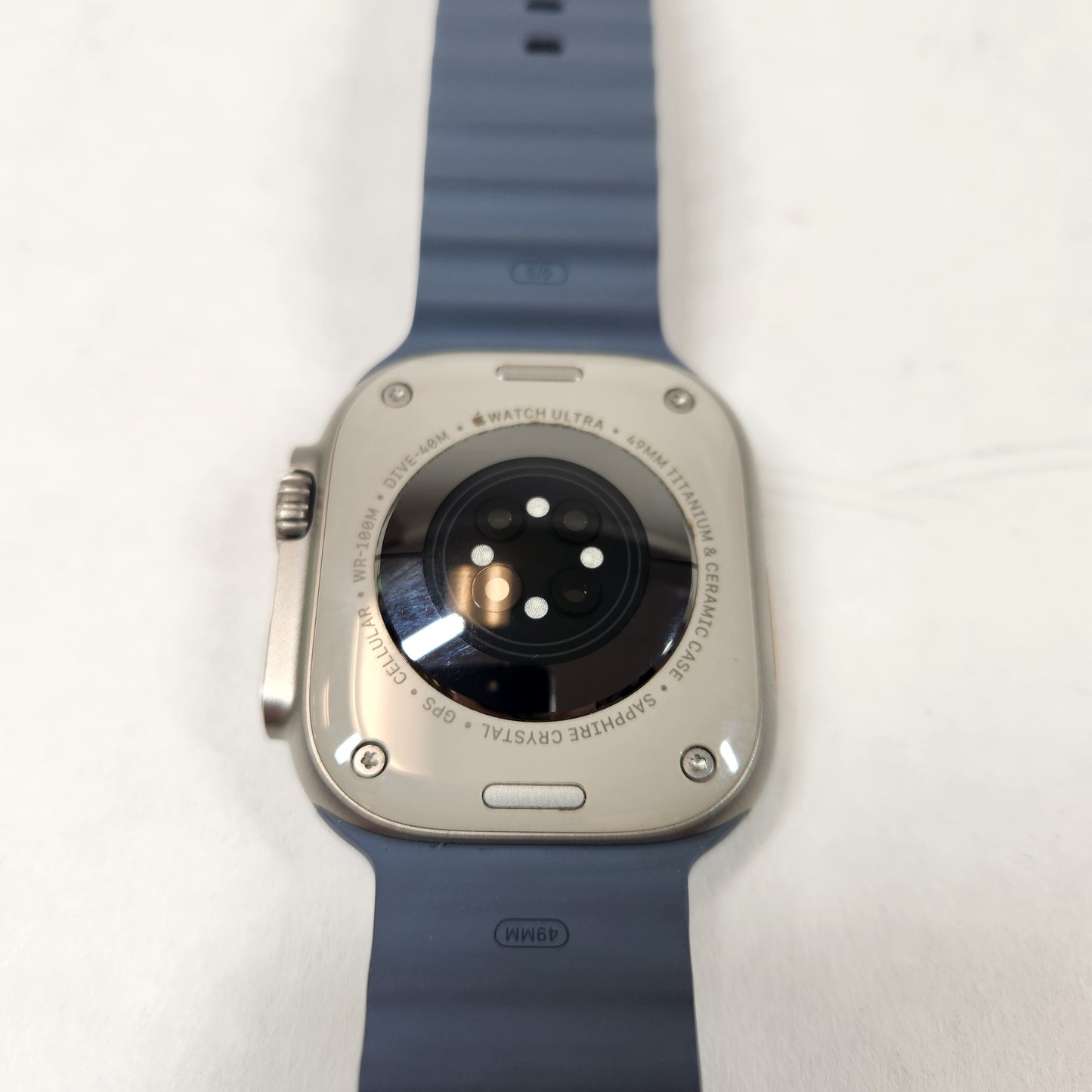 Unlocked Apple Watch Ultra 3 49MM Natural Titanium Ocean Band MEWH4LW/A