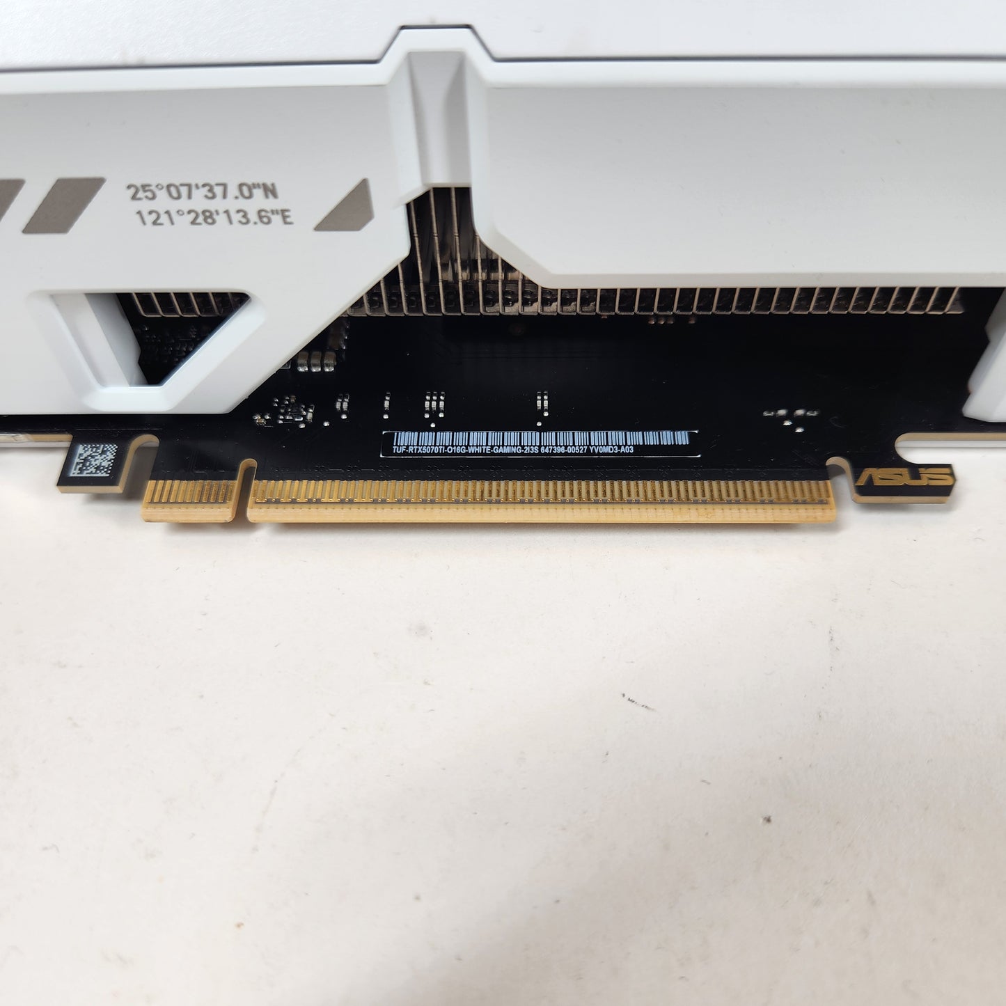 Asus TUF Gaming GeForce RTX 5070 Ti White OC 16GB GDDR7 Graphics Card GPU