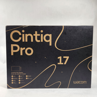 Wacom Cintiq Pro 17 Drawing Tablet DTH-172/K