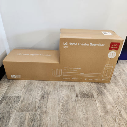 New LG S70TR Home Theater Soundbar with Wireless Subwoofer and Rear Speakers