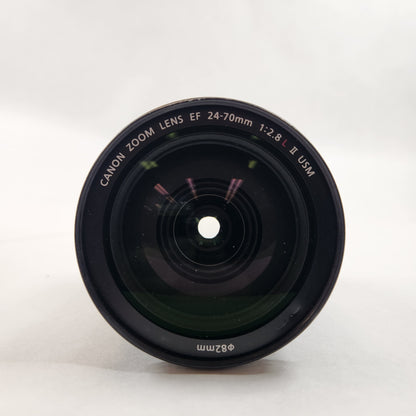 Canon Ultrasonic Zoom Lens EF 24-70mm f/2.8 L II USM + Canon Control Ring Mount Adapter EF-EOS R