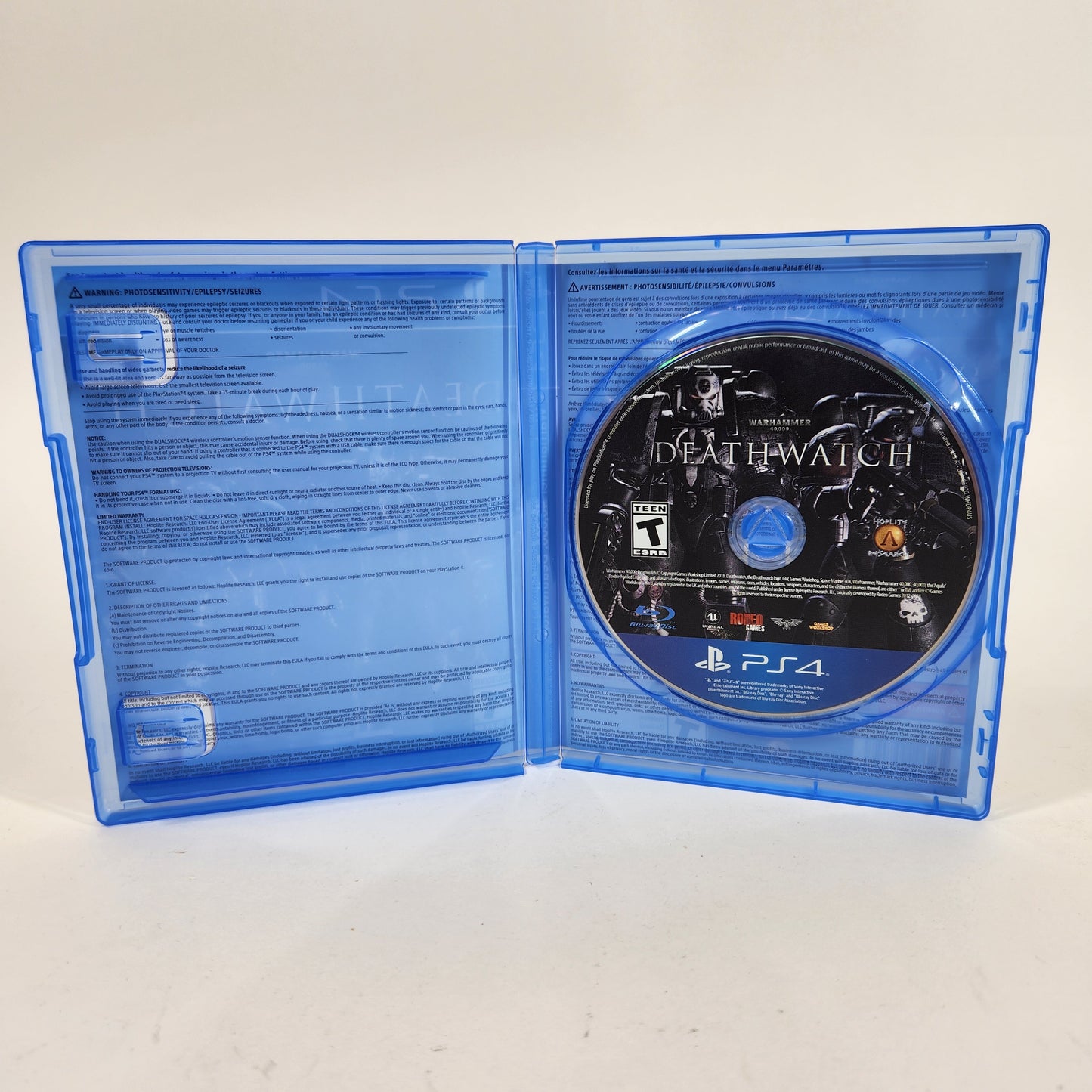 Warhammer 40,000 Deathwatch (Sony PlayStation 4 PS4, 2018)