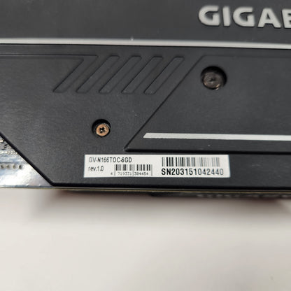 Gigabyte GeForce GTX 1660 Ti OC 6GB GDDR6 Graphics Card GV-N166T0C-6GD