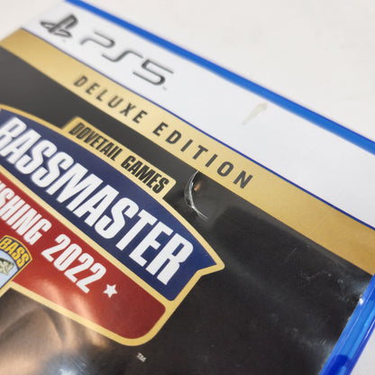 Bassmaster Fishing 2022 Deluxe Edition (Sony PlayStation 5 PS5, 2022)