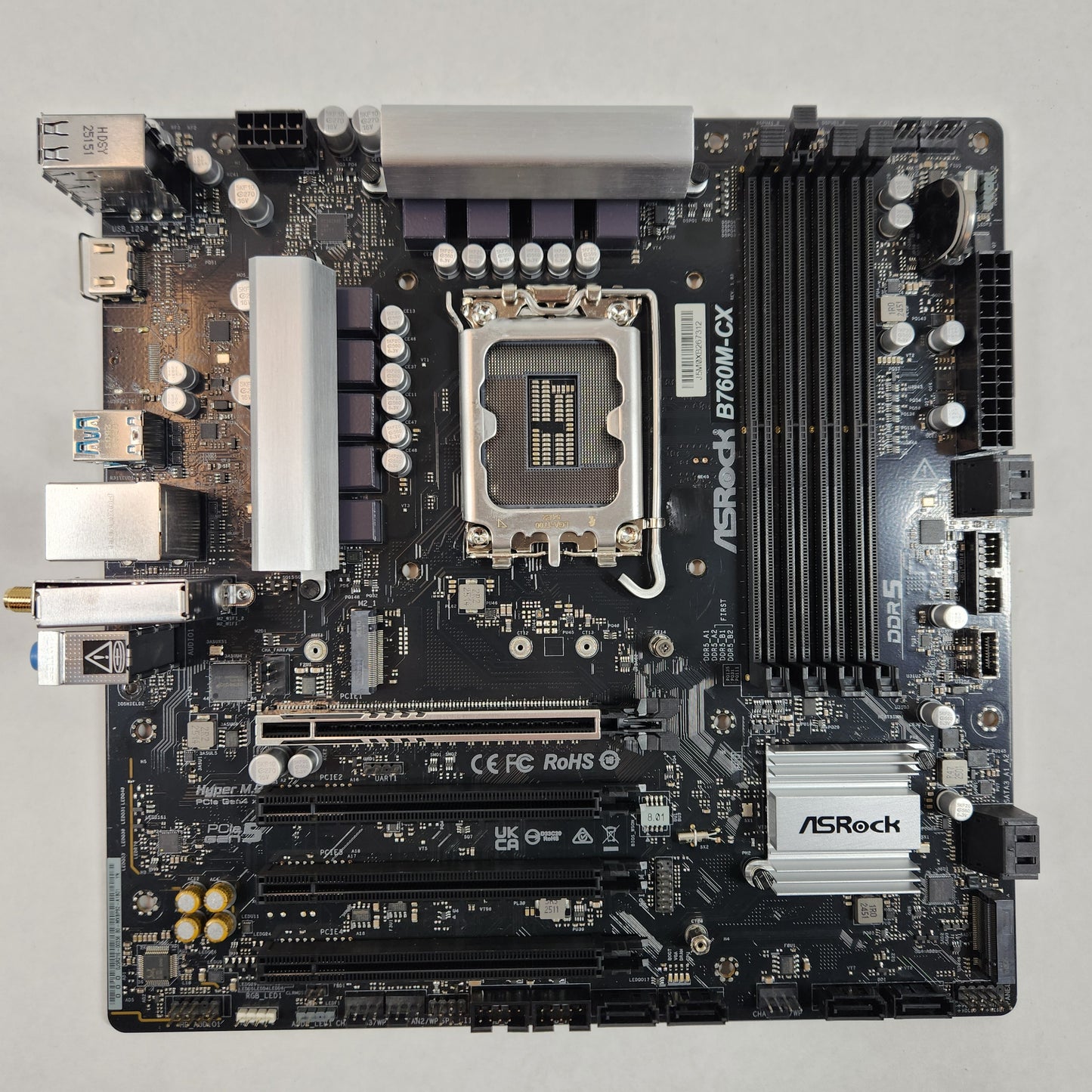 AsRock B760M-CX LGA 1700 microATX Motherboard