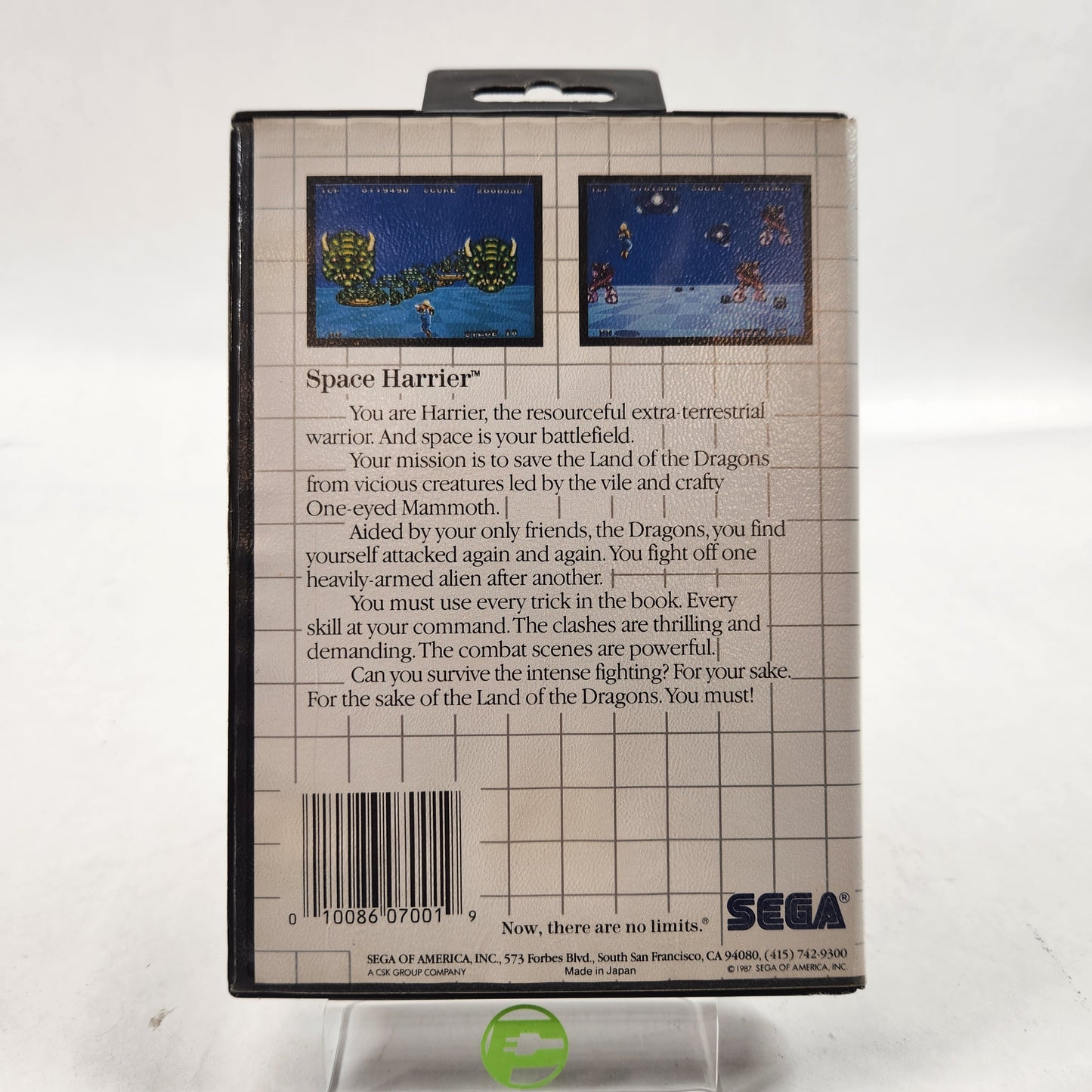 Space Harrier (Sega Master System, 1987)