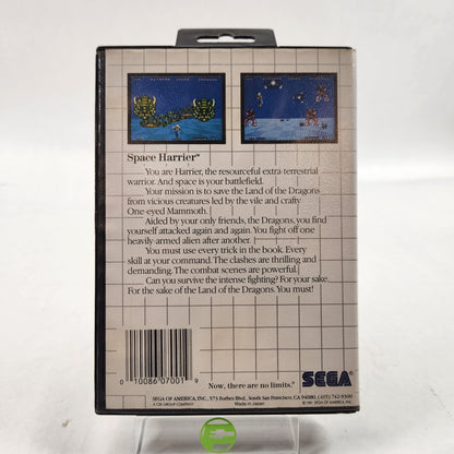 Space Harrier (Sega Master System, 1987)