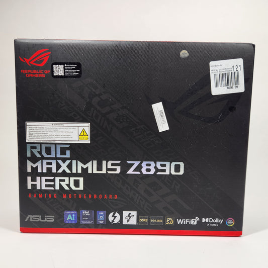 Asus ROG MAXIMUS Z890 HERO LGA 1851 ATX Intel DDR5 Motherboard